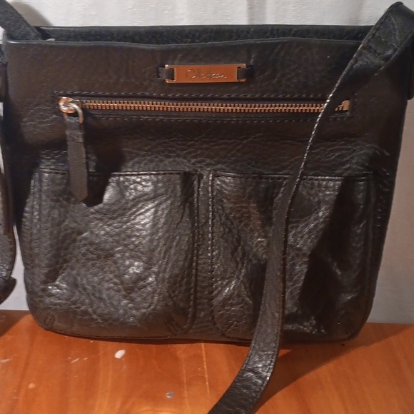 Cole Haan Black Leather Crossbody Bag - Picture 2 of 14